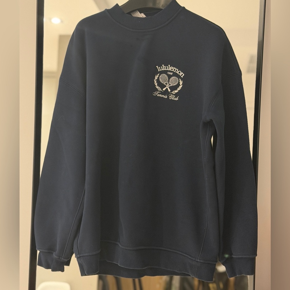 lululemon athletica Men's Navy Crewneck Sweater